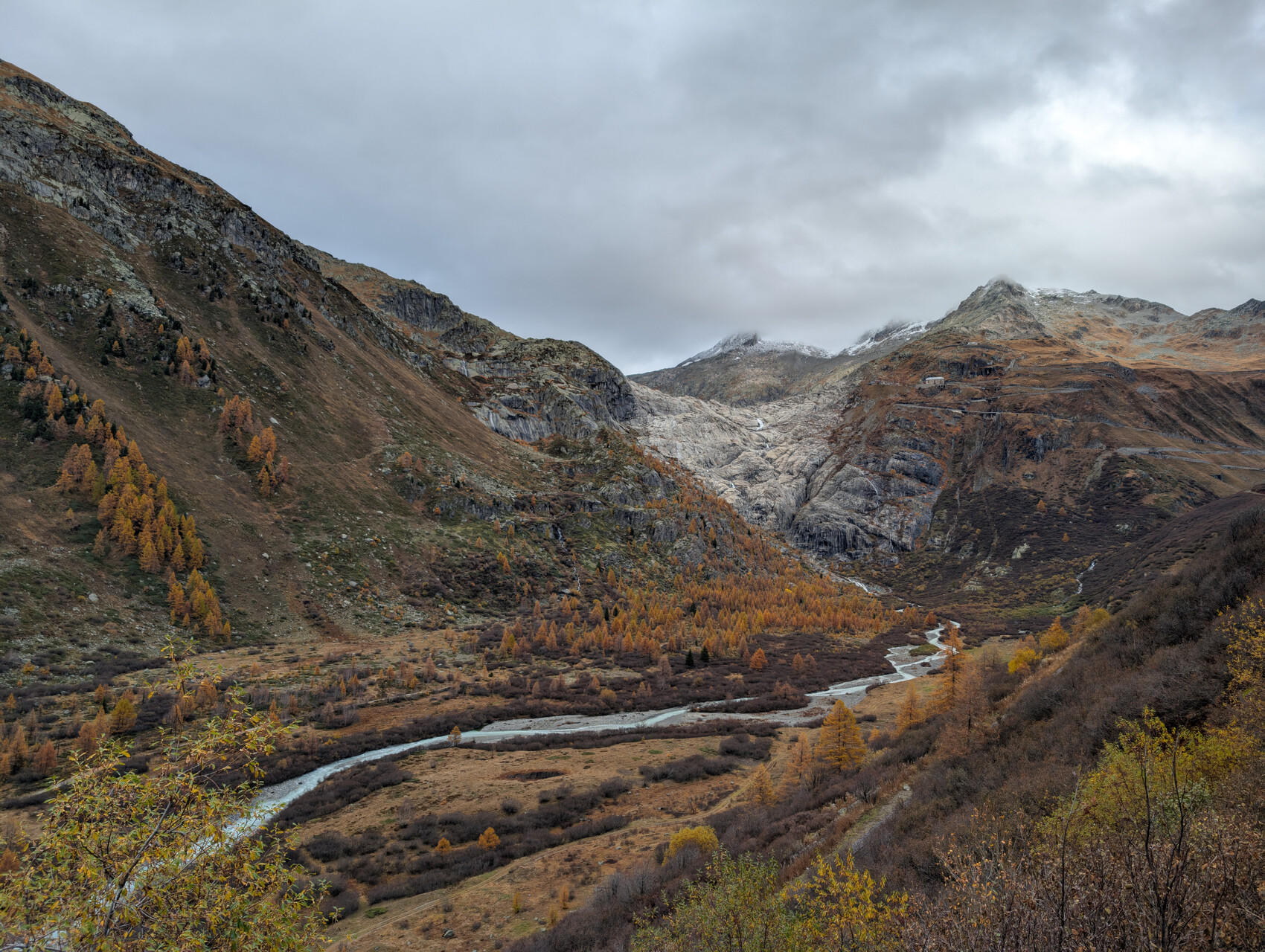 Vallée du Rhône au commencement du Rhône